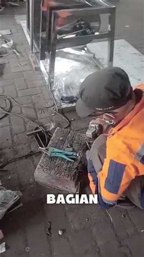 Proses Perakitan Mesin Mixer Pemasak Abon di Workshop #shorts