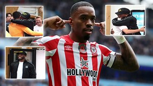 "Bro doesn't want to be there"- Fans in splits as Brentford welcome 'awkward' Ivan Toney following failed move away from the club