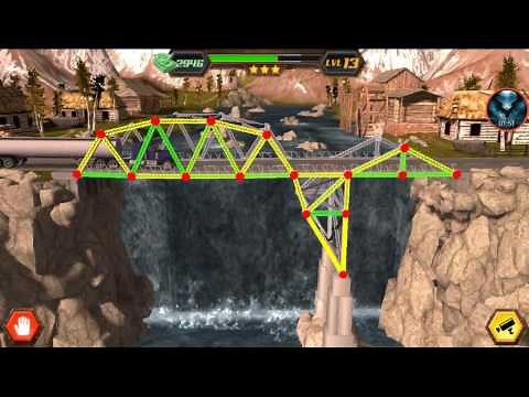 Bridge Construction Simulator Level 13