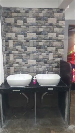 table top full tiling design wash besin new concept