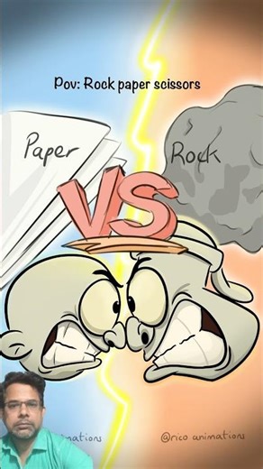 Pov: Rock Paper Scissors. #shorts #viralreels #4kmemes