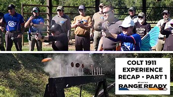 Colt 1911 Experience at Range Ready | Pt. 1 | Gun Talk