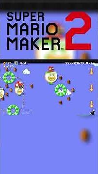 Super Mario Maker 2 - Level 51 - Koopa Clown Car Coin Collecting