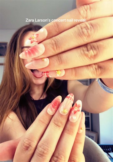 Zara Larsson Concert Nail Reveal Next Week