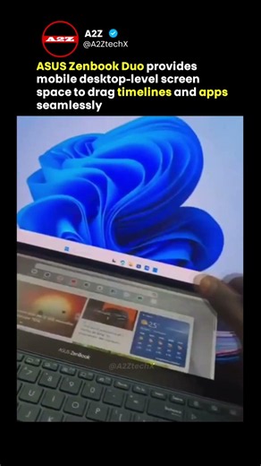 This Dual-Screen Laptop Has a Secret Feature Hidden in the Touchpad
