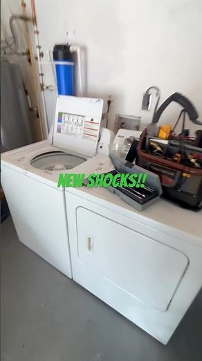 Washer repair worked! Shaking washer amana