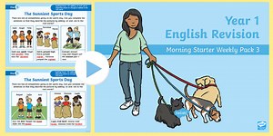 Year 1 English Revision Morning Starter Weekly PowerPoint 3