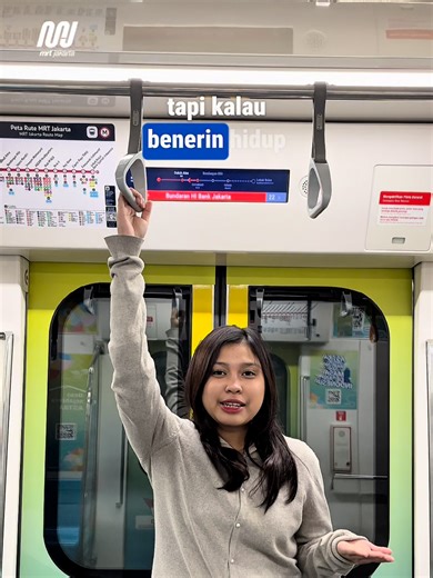 Gimana sih cara benerin eskalator di stasiun MRT? #MRTJakarta#UbahJakarta