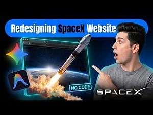 I built a $10,000 SpaceX Website with Google Antigravity (No Code) | Build website with AI