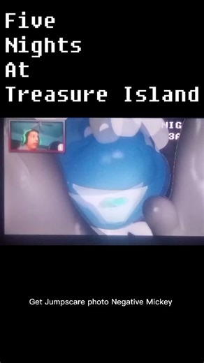photo Negative Mickey Jumpscare him in Fnati #shortsvideo #fnati #fnaffangames