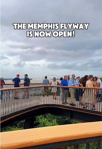 Memphis Flyway at Tom Lee Park: 220-Foot Elevated Riverwalk