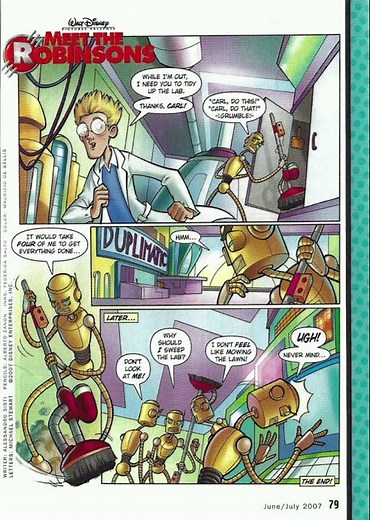 Meet the Robinsons: One panel comics #cartoon #disney #mtr #comic #meettherobinsons