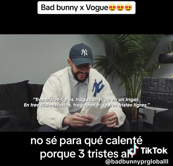 Bad Bunny Vogue 73 Questions Interview