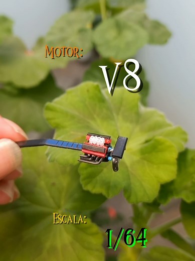 Tutorial de Motor V8 en Escala 1/64