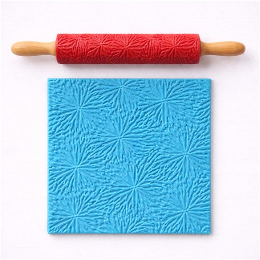 Coral Texture Roller – 3D Printed Clay Embossing Tool for Pottery - Etsy