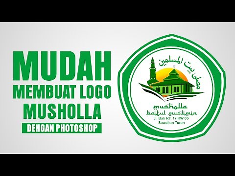 Cara Membuat Logo Ikatan Remaja Musholla Dengan Photoshop