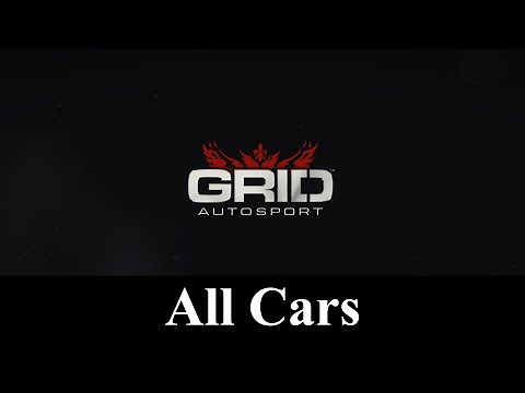 GRID Autosport Car List