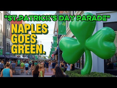 “🍀 St Patrick’s Day Parade 2026 | Downtown Naples Florida Biggest Celebration”