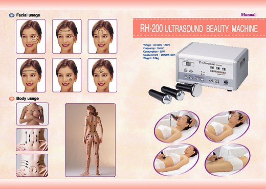 ULTRASONIC BEAUTY INSTRUMENT: RH-200