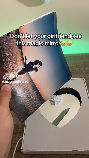 Celebrate your love with the magic light-up mirror, the perfect anniversary gift to capture your favorite memories. This elegant photo mirror combines style and sentiment, illuminating your special moments with a soft glow. Make every anniversary unforgettable with this beautiful reminder of your love.#gift #magicmirror #tiktokmademebuyit