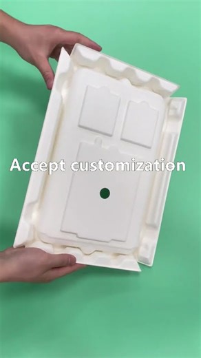 Eco Electronics Insert White Wet Press Flange Enhanced Packaging