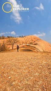 geoexplorer on Instagram: "Bhongir has one of the largest exposed portions of a batholith in the world, which has rich archaeological significance. Batholiths are large geological formations of rocks created from cooling of magma. The hill is an exposed part of a batholith designated as Eastern Dharwar Craton. It’s 2.5 to 2.7 billion years old. Such hills are exposed after billions of years of erosion. #geoexplorernaveen #geology #geologyrocks #explore #explorer #travel #travellers #bhongir #bat