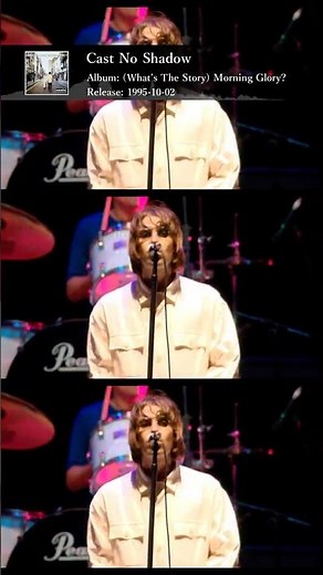 【和訳】Oasis - Cast No Shadow (Live at Knebworth, 1996年8月10日) 【Lyrics / 日本語訳】