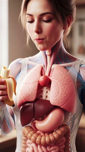 The Amazing Journey of a Banana Inside Your Body | 3D Human Digestive System Animation