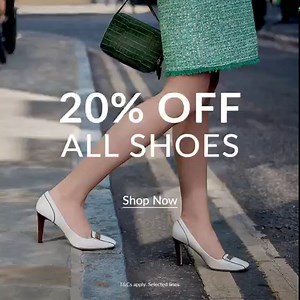 Looking for the perfect pair of shoes? Step this way - for a limited time only, we're offering 20% off all shoes. Find your favourite before it's too late: https://bit.ly/3kpSoVR | LK Bennett