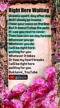 🌼Right Here Waiting | Richard Marx