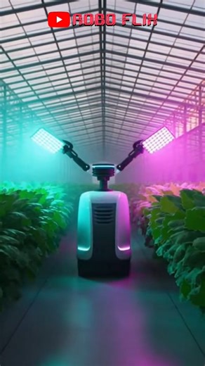 «Farms of the Future: The Robot That Controls Light 🌿🤖»