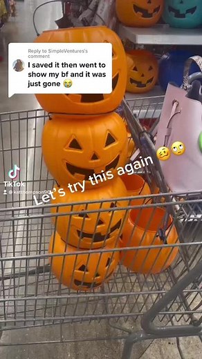 Replying to @SimpleVentures maybe it’ll stay this time! #pumpKIN #pumpkinseason #pumpkincraft #halloweendiy #halloween #plasticpumpkindiy #fyp #craft