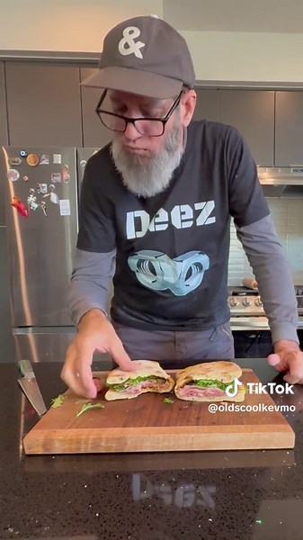 Italian Sub Pizza Sandwich! #oldscoolkevmo check out the TikTok shop with @Kenzie_D for this Granitestone Piezano pizza maker! You won’t be disappointed!