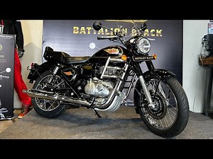 New Royal Enfield Bullet 350 Battalion Black🖤2024 Model Complete Review || New Changes Updates…