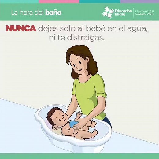 La hora del baño momentos para compartir