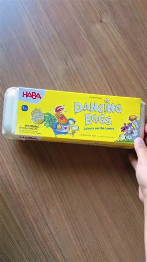 🥚💃 HABA Dancing Eggs bounces back! Another multi-award winner from HABA is back by popular demand! This super fun and funny family game & party game is a sure laugh-inducer and icebreaker. Do silly tasks like catching a bouncing egg and collect the most eggs. But wait – eggs must be nestled under the armpit, between the knees, under the chin and other silly places to be kept warm! Once an egg is dropped, the game ends, leaving everyone in stitches and all cracked up! The 9 rubber eggs 1 wooden