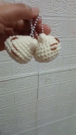Crochet Cat Keychain😸
