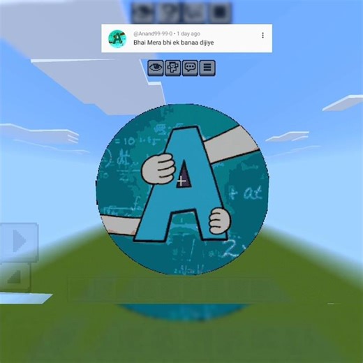 YouTube Proboiz Style Logo in Minecraft Pixel Art 😳