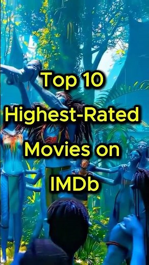 Top 10 Highest Rated Movies on IMDb 🎬 ⭐️🍿 #top10 #topmovies #imdb