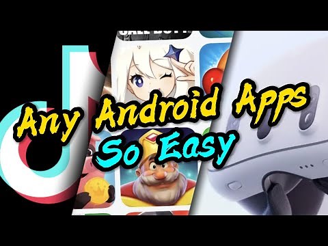 如何在 Quest 3 上安裝 APK 文件？最簡單方法！ How to Install Mobile Apps On Your Quest ? #quest3 #tiktok #shorts
