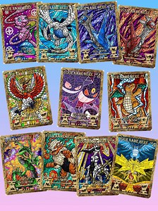 Ancient Stained Series Pokemon Custom Holo Card - Etsy