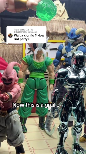 Replying to @HERZZ THE COLLECTOR should we take xicor to school? #xicor #actionfigures #dragonballz #dbz #shfiguarts