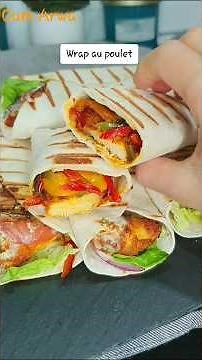 Chicken wrap #tacos #sandwich #mealidea