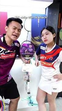 Khi nhân viên là khách đi mua vợt thì sẽ thế nào?? #caulong #badminton #vnb #shortsvideo #shorts