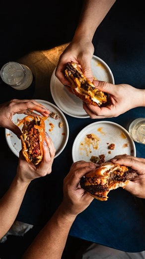 SANDO | Behind the scenes of our menu shoot with @guillaumecottancin 📸 2026 is loading… and it’s gonna be good 🫡💛 #burger #burgerjoint... | Instagram