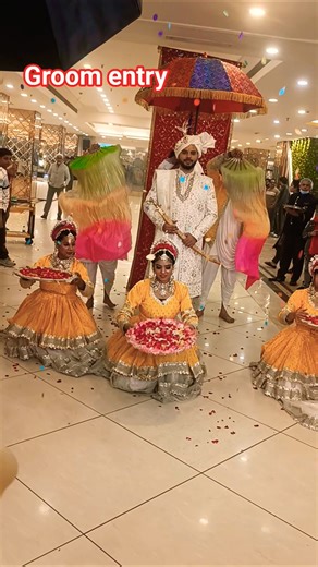 groom entry #wedding #performence #shortvideo