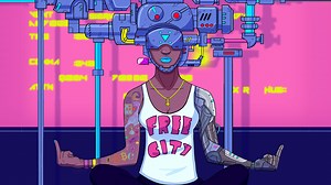 Neon Wasteland Augmented Reality Comic - Screendiver