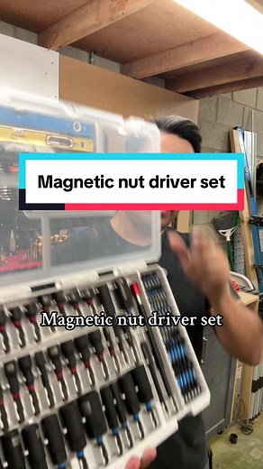 Magnetic nut driver set. #magneticnutdriver #nutdriverset #tools #toolstoday #magnetictools