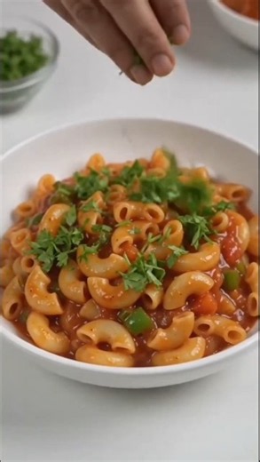 Red Sauce Macaroni Recipe | Easy & Cheesy Pasta Recipe | Restaurant Style Macaroni at Home