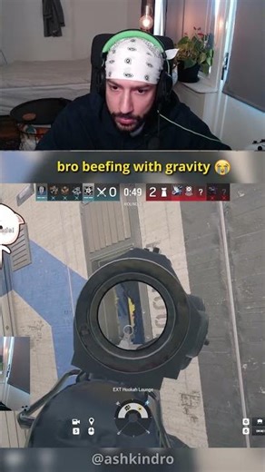 not his first time lmao #rainbowsix #rainbowsixsiegeclip #jynxzi #r6 #r6siege